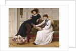 The Language of Flowers, 1885 by George Dunlop Leslie