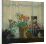 Flowers in the Window, 1922 by Hugh Wallis