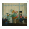 Flowers in the Window, 1922 by Hugh Wallis