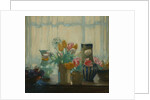 Flowers in the Window, 1922 by Hugh Wallis