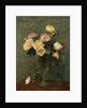 Still Life: Roses in a Glass Vase, 1879 by Ignace Henri Jean Fantin-Latour