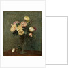 Still Life: Roses in a Glass Vase, 1879 by Ignace Henri Jean Fantin-Latour
