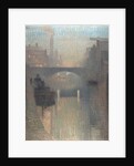 Bailey Bridge, Manchester, 1912 by Adolphe Valette