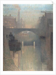 Bailey Bridge, Manchester, 1912 by Adolphe Valette