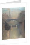 Bailey Bridge, Manchester, 1912 by Adolphe Valette