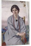 Portrait of May Aimee Smith, 1918 by Adolphe Valette