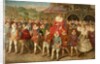 A Procession of Queen Elizabeth I, c.1800-40 by Robert (after) Peake