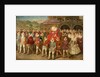 A Procession of Queen Elizabeth I, c.1800-40 by Robert (after) Peake