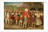 A Procession of Queen Elizabeth I, c.1800-40 by Robert (after) Peake
