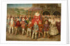 A Procession of Queen Elizabeth I, c.1800-40 by Robert (after) Peake