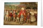 A Procession of Queen Elizabeth I, c.1800-40 by Robert (after) Peake
