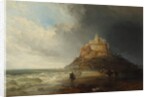 Mont St Michel, 1854 by Charles Bentley