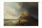 Mont St Michel, 1854 by Charles Bentley