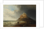 Mont St Michel, 1854 by Charles Bentley