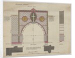 Design For Chancel Arch, Brigham Church, Cumberland, c.1876 by William Butterfield