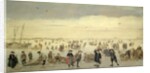 Winter Scene with Numerous Figures on the Ice, c.1600-31 by Arent Arentsz