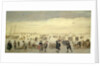 Winter Scene with Numerous Figures on the Ice, c.1600-31 by Arent Arentsz