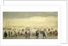 Winter Scene with Numerous Figures on the Ice, c.1600-31 by Arent Arentsz