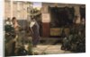 A Roman Flower Market, 1868 by Lawrence Alma-Tadema