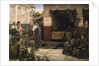 A Roman Flower Market, 1868 by Lawrence Alma-Tadema