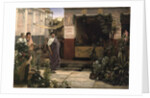 A Roman Flower Market, 1868 by Lawrence Alma-Tadema