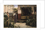 A Roman Flower Market, 1868 by Lawrence Alma-Tadema