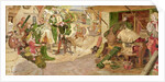 The Establishment of the Flemish Weavers in Manchester in 1363, 1888 by Ford Madox Brown