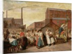 The Dinner Hour, Wigan, 1874 by Eyre Crowe
