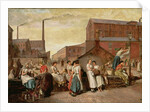 The Dinner Hour, Wigan, 1874 by Eyre Crowe