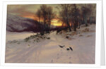 When the West with Evening Glows, 1901 by Joseph Farquharson