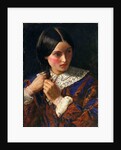 Only a Lock of Hair, c.1857-58 by John Everett Millais