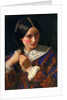 Only a Lock of Hair, c.1857-58 by John Everett Millais