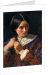 Only a Lock of Hair, c.1857-58 by John Everett Millais