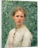 A Girl's Head, 1886 by George Clausen