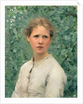 A Girl's Head, 1886 by George Clausen