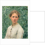 A Girl's Head, 1886 by George Clausen