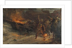 The Funeral of a Viking, 1893 by Frank Dicksee