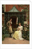 On the Threshold, 1900 by Edmund Blair Leighton