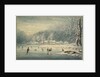Hyde Park in the Snow, 1796 by Edward Dayes