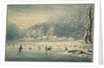 Hyde Park in the Snow, 1796 by Edward Dayes