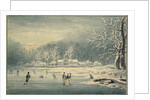Hyde Park in the Snow, 1796 by Edward Dayes