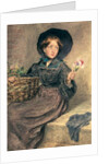 The Flower Girl, 1833 by William Henry Hunt