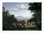 The Adoration of the Golden Calf, 1660 by Claude Lorrain