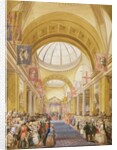 Visit of Queen Victoria to the Royal Exchange, Manchester in 1851 by Edmund Walker