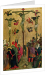 The Crucifixion, c.1315-30 by Duccio di Buoninsegna
