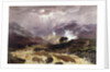 A Spate in the Highlands, 1866 by Peter Graham