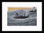 Trawler and Pier by Alfred Wallis