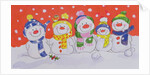 Snow Family by Diane Matthes