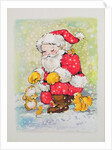 Father Christmas with Animals by Diane Matthes