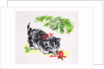 Christmas Kitten by Diane Matthes